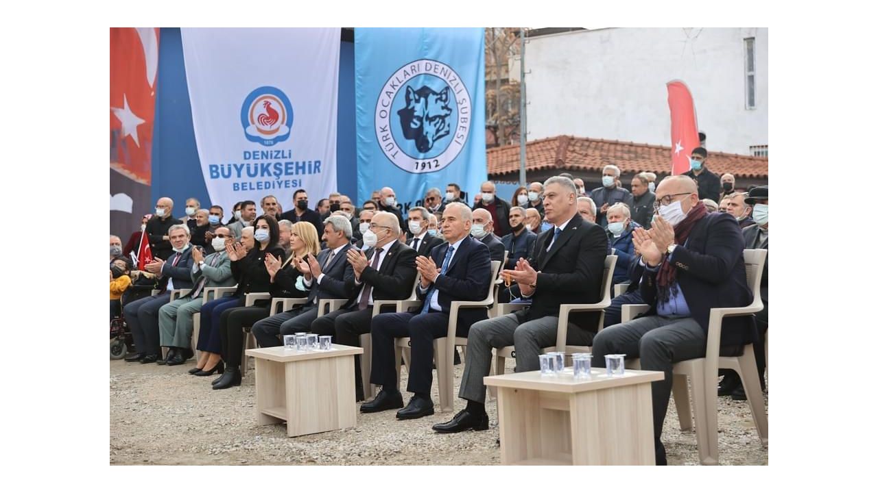 Türk Ocakları Denizli Şubesi Yeni Konağının Açılış Töreni Gerçekleştirildi