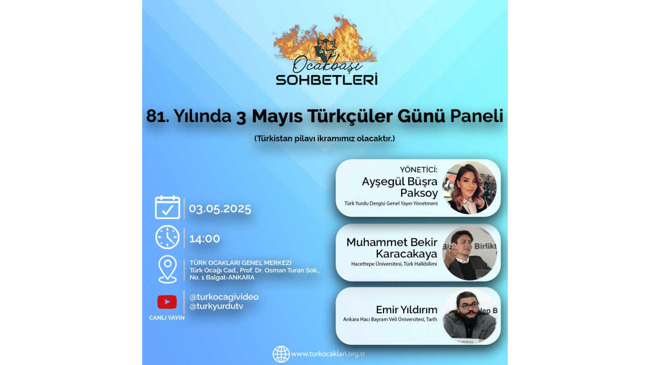 81.Yılında 3 Mayıs Türkçüler Günü