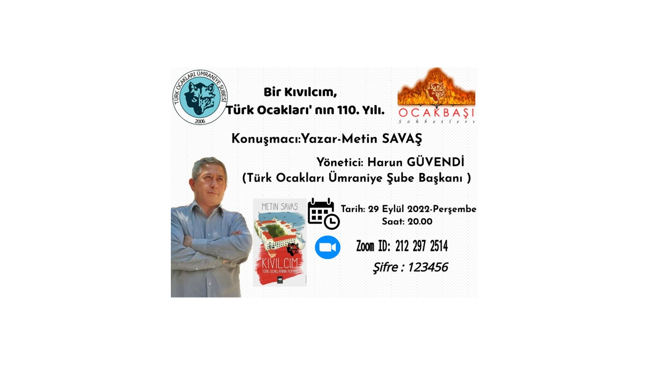 Bir Kıvılcım, Türk Ocakları’nın 110. Yılı