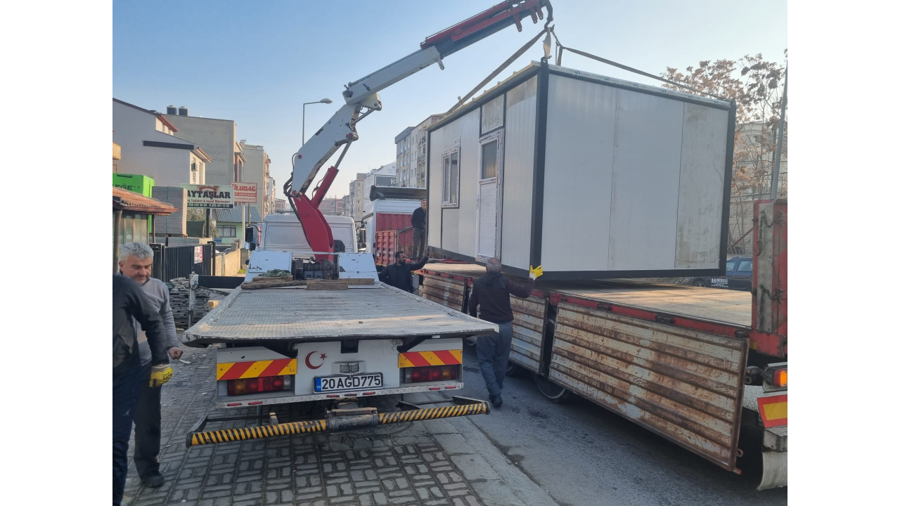 Denizli Şubesi Deprem Yardım Faaliyetleri