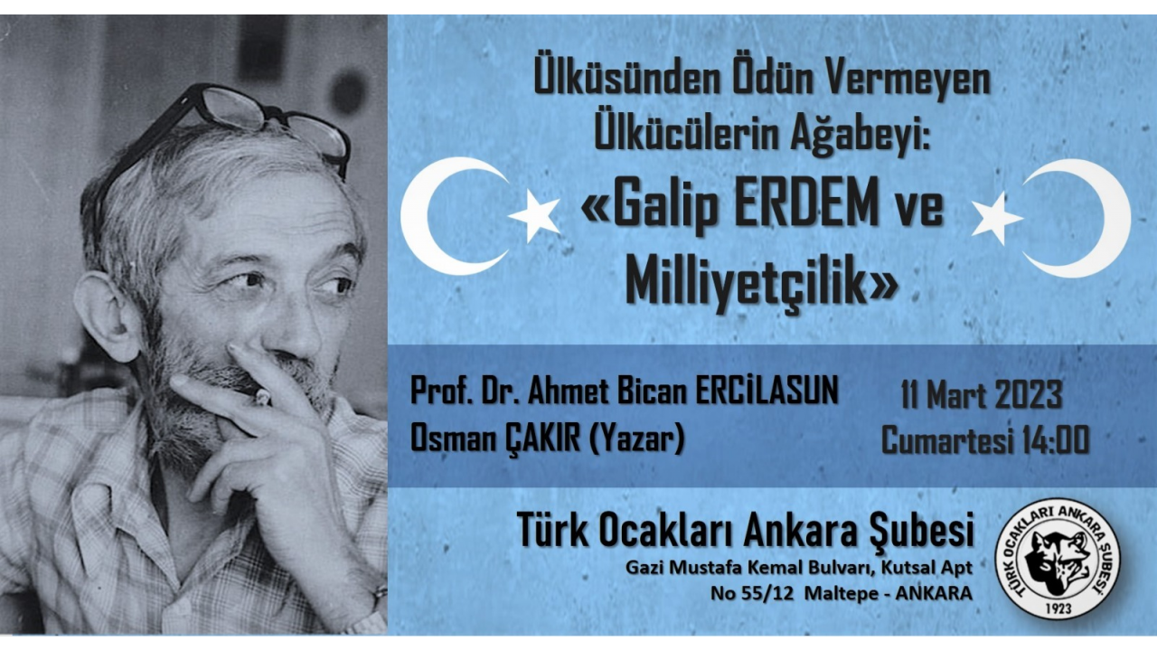 Galip Erdem ve Milliyetçilik