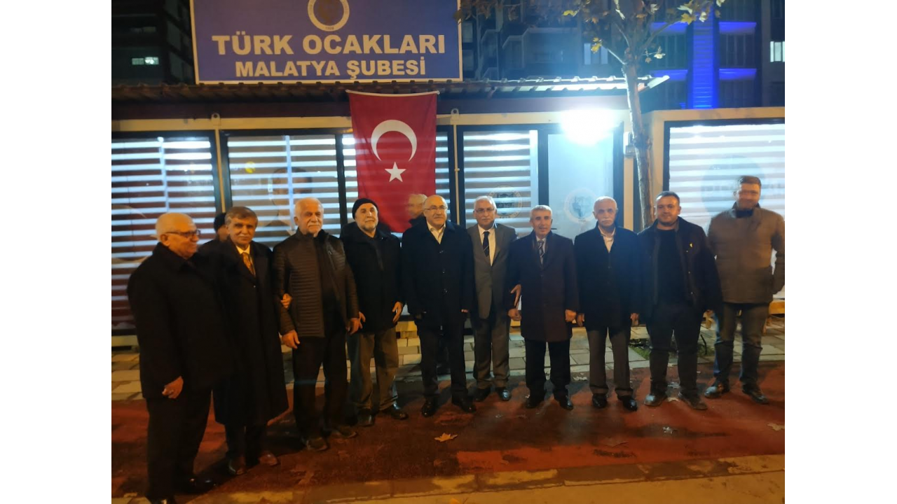 Genel Başkanımız Mehmet ÖZ'ün Türk Ocakları Malatya Şubesi Ziyareti