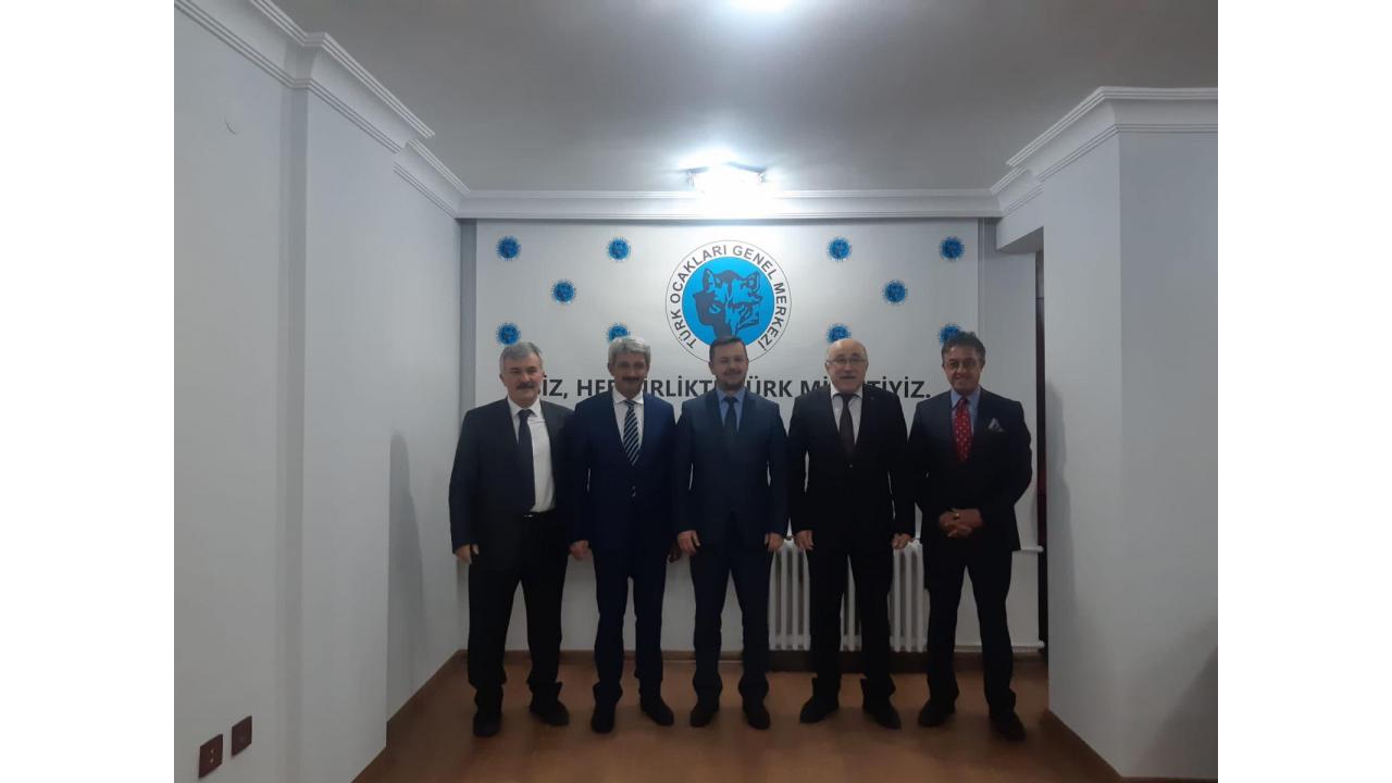 Kuzey Makedonya Cumhuriyeti Çalışma ve Sosyal Politikalar Bakanlığı Bakan Yrd. Enver Hüseyin'den Türk Ocaklarına Ziyaret