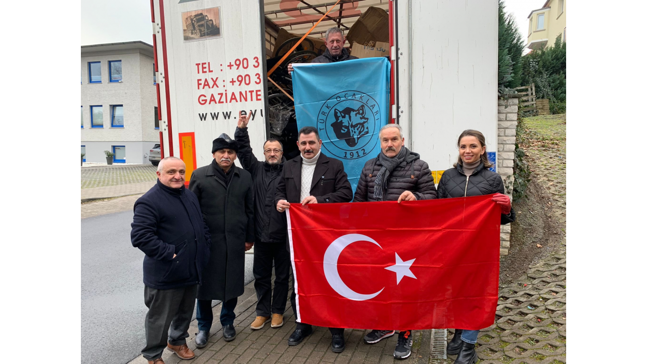 Stuttgart Temsilciliğinden Türkmenlere Yardım Tırı