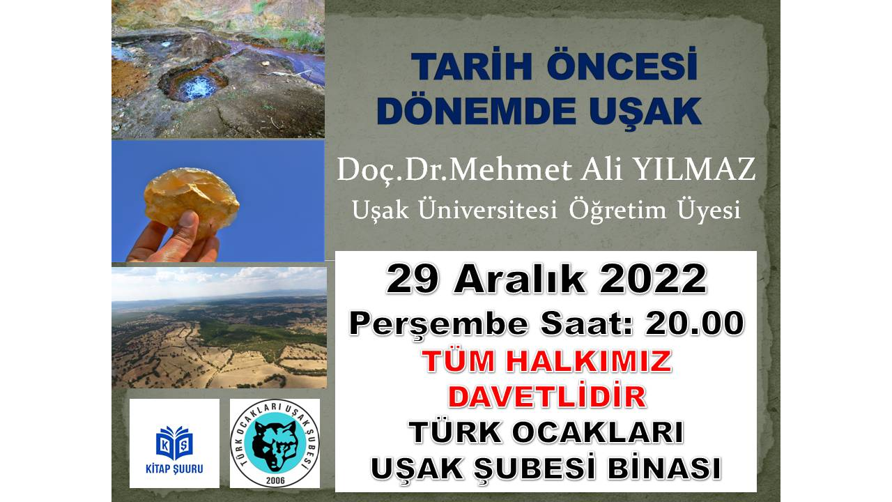 Tarih Öncesi Dönemde Uşak