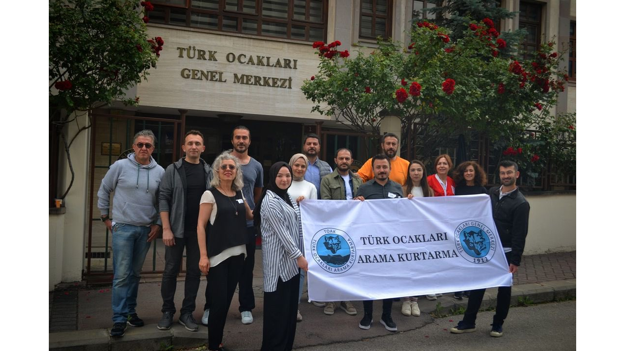 Türk Ocakları Arama Kurtarma Ekibi  Eğitim Çalışmalarına Devam Ediyor.