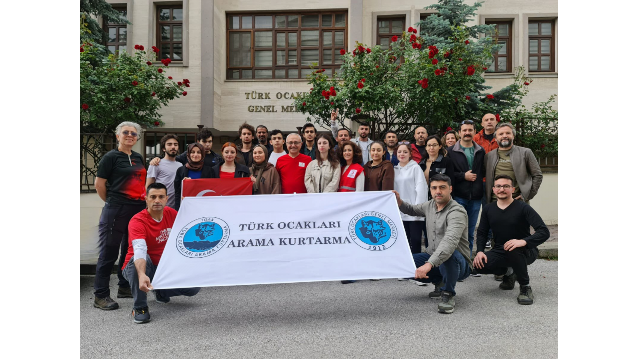 Türk Ocakları Arama Kurtarma Ekibi İlk Eğitim Çalışmalarına Başladı.
