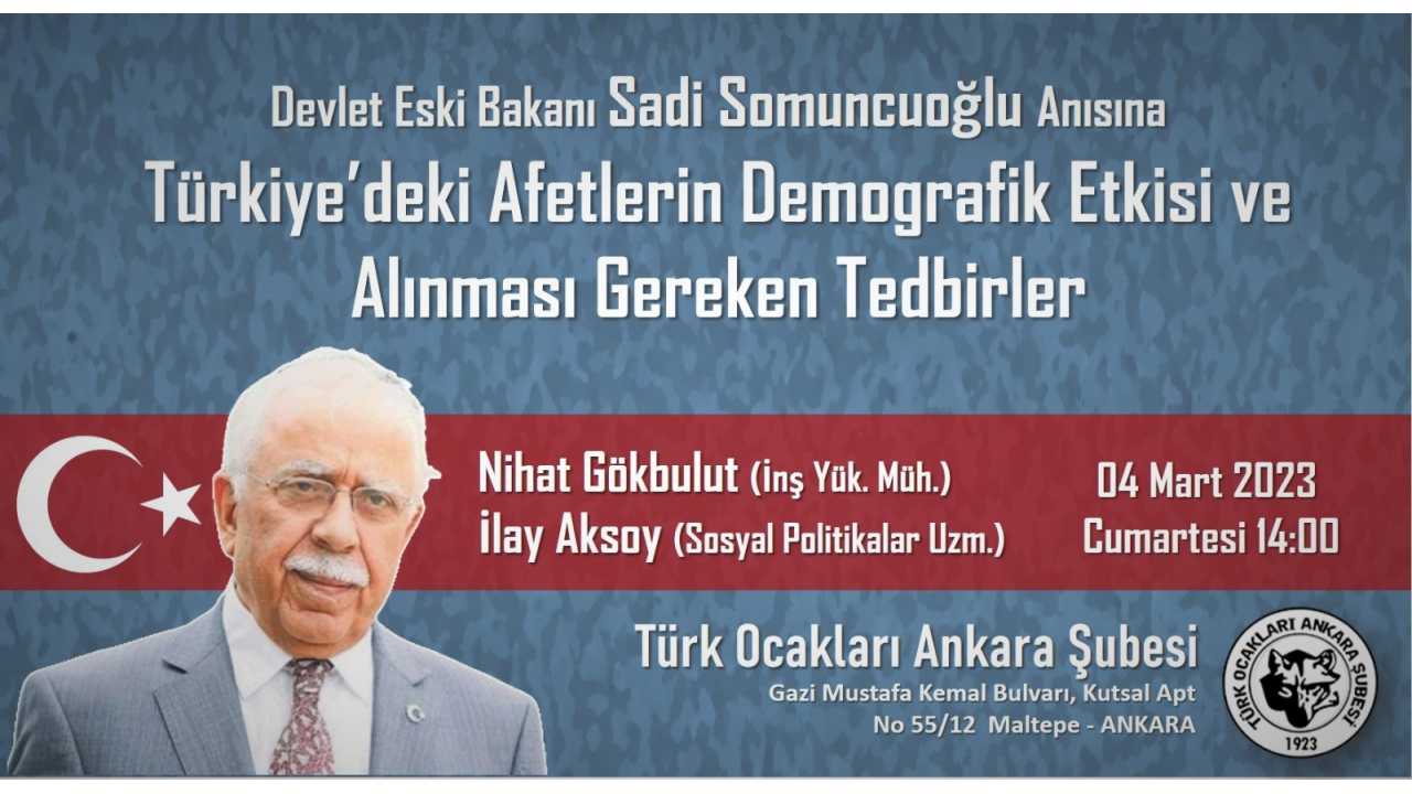 Türkiye’deki Afetlerin Demografik Etkisi ve Alınması Gereken Tedbirler