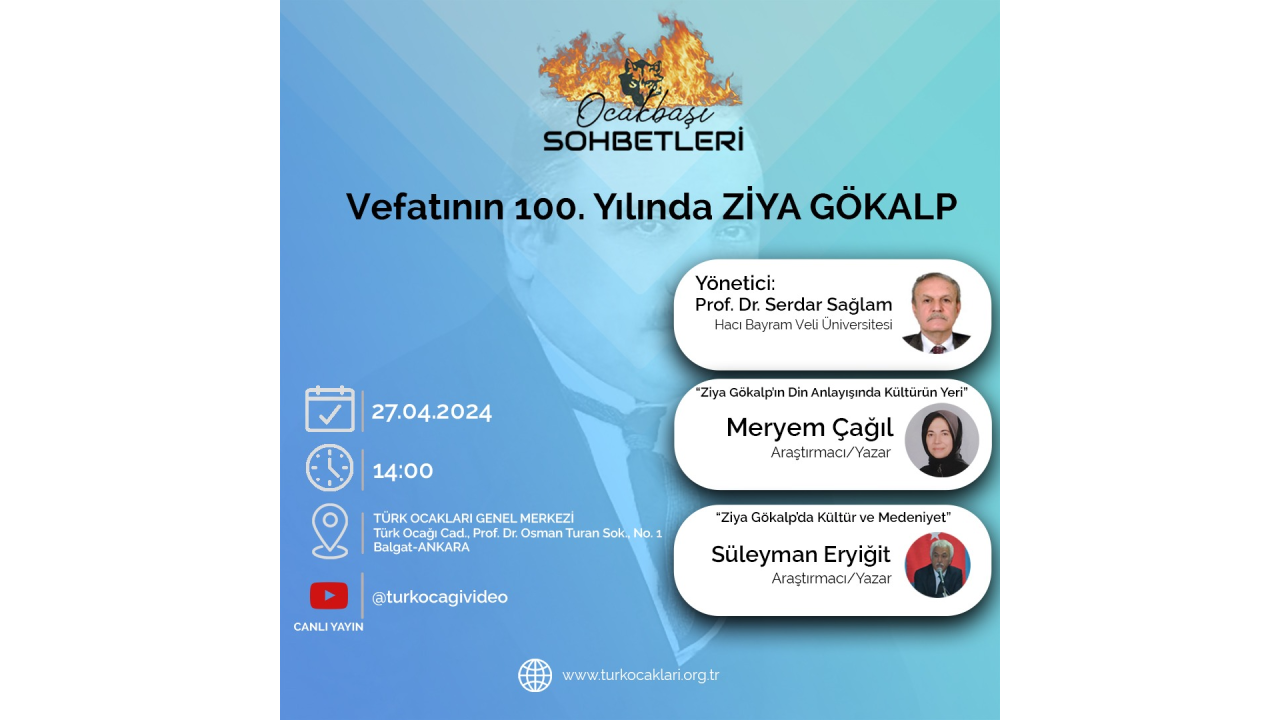 Vefatının 100. Yılında ZİYA GÖKALP