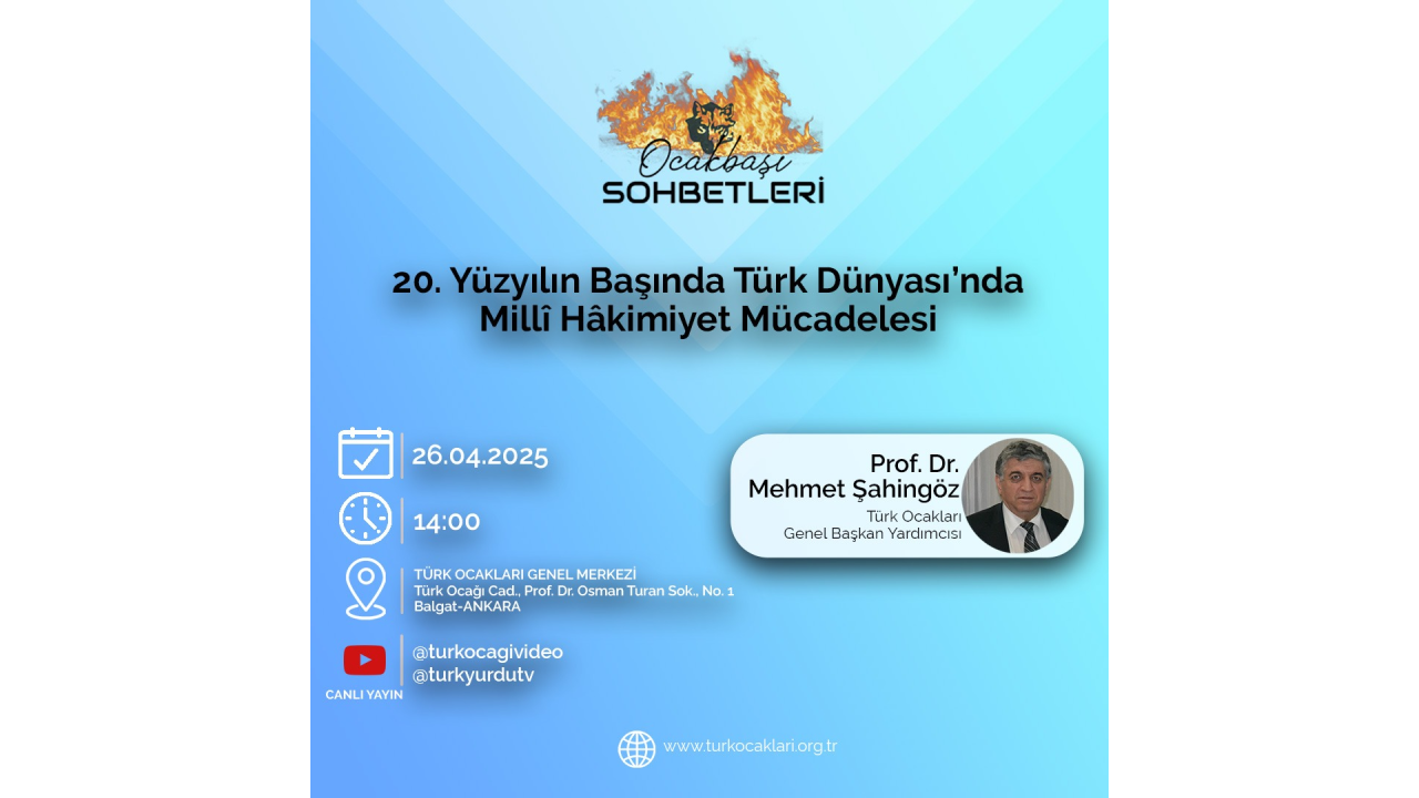 XX. Yüzyılın Başında Türk Dünyası’nda Milli Hâkimiyet Mücadelesi