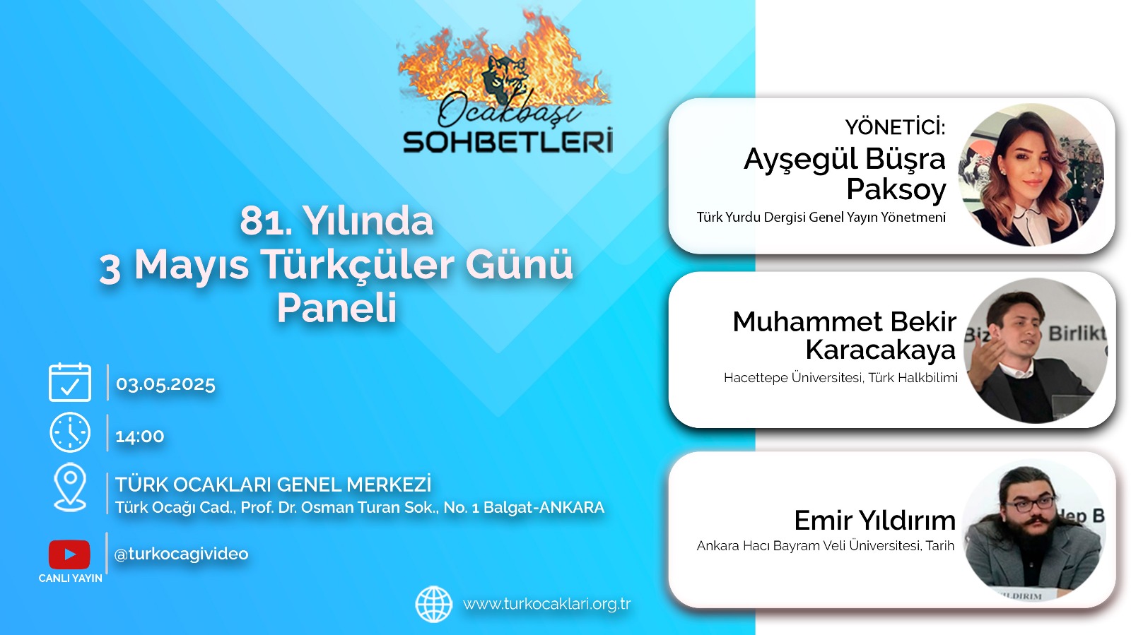 81.Yılında 3 Mayıs Türkçüler Günü