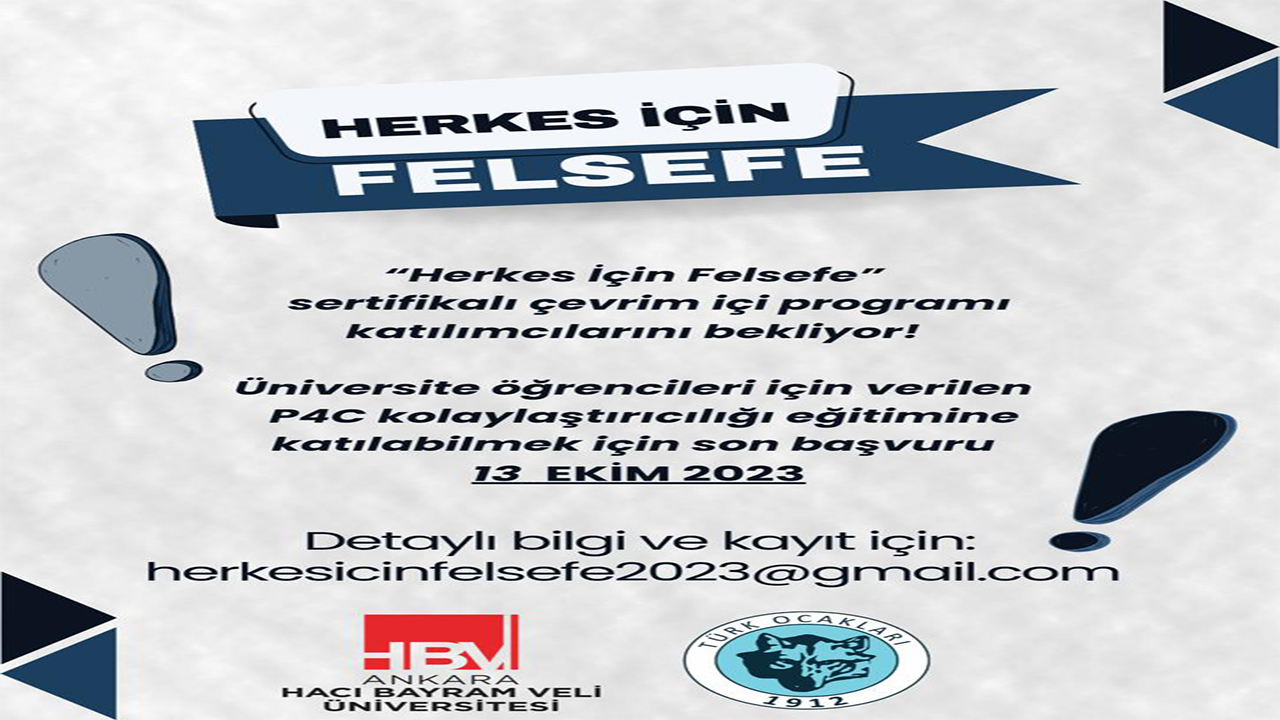 Herkes İçin Felsefe Sertifika Programı