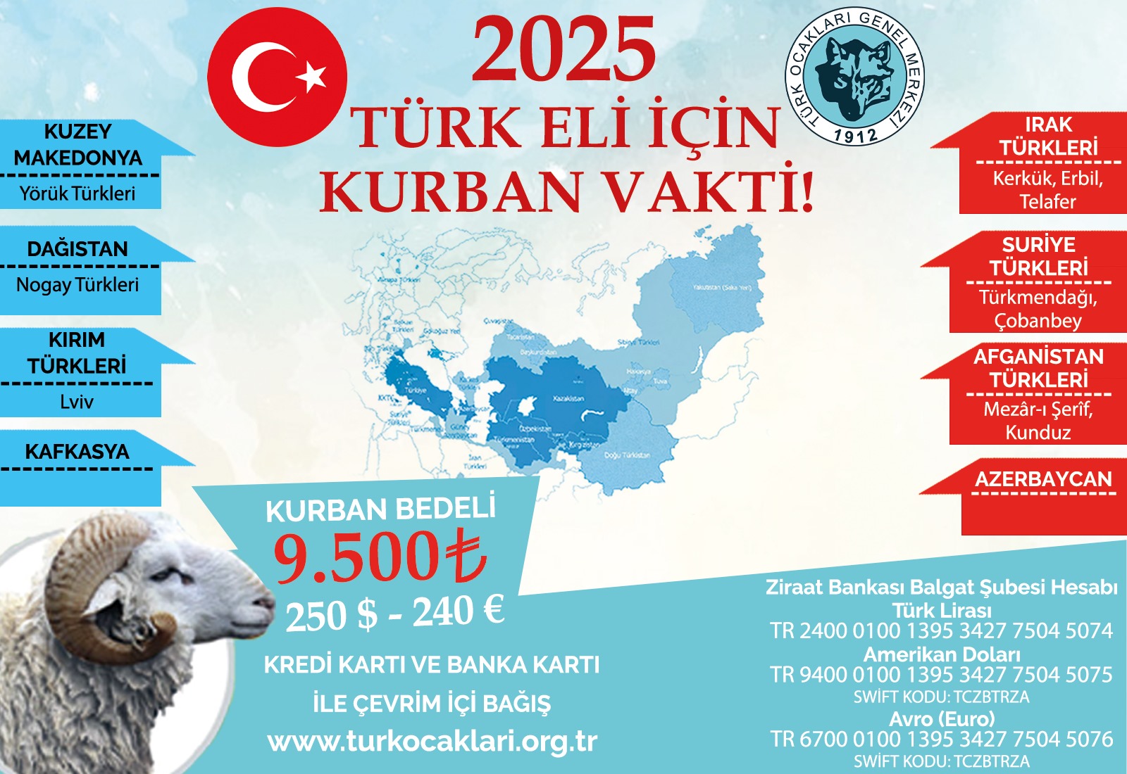 TÜRK ELİ İÇİN KURBAN VAKTİ!