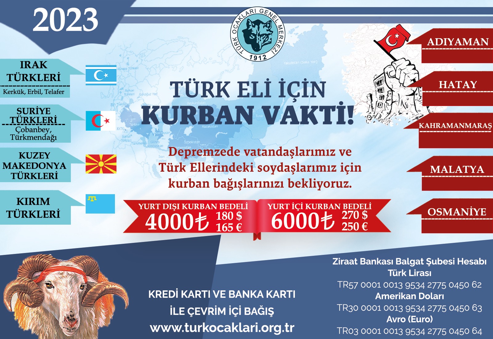 TÜRKELİ KURBAN KAMPANYASI